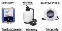Bazény, montáž, servis