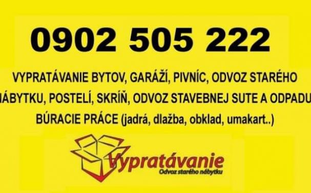 Odvoz stavebnej sute,obíjanie obkladov a dlažby