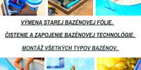 Bazény, montáž, servis