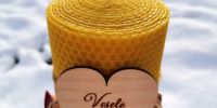 Prírodné sviečky zo včelieho vosku 🐝🍯🕯️