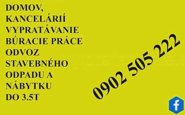 Odvoz stavebnej sute a stavebného odpadu